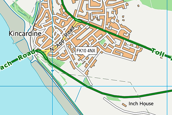 FK10 4NX map - OS VectorMap District (Ordnance Survey)