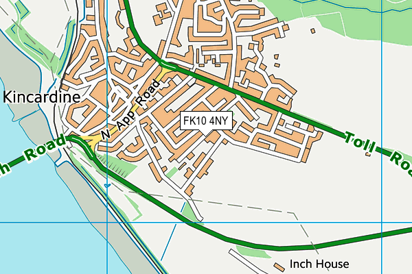 FK10 4NY map - OS VectorMap District (Ordnance Survey)