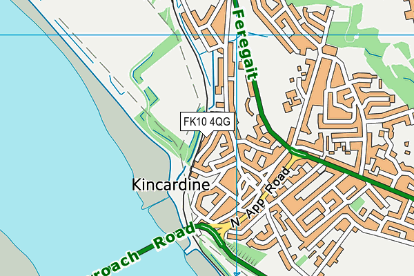 FK10 4QG map - OS VectorMap District (Ordnance Survey)