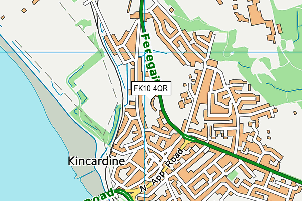 FK10 4QR map - OS VectorMap District (Ordnance Survey)