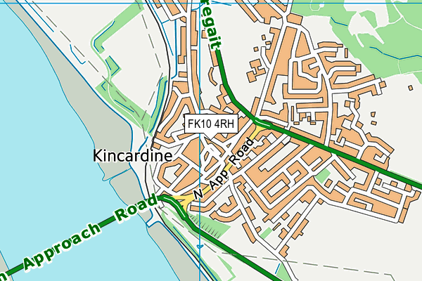 FK10 4RH map - OS VectorMap District (Ordnance Survey)