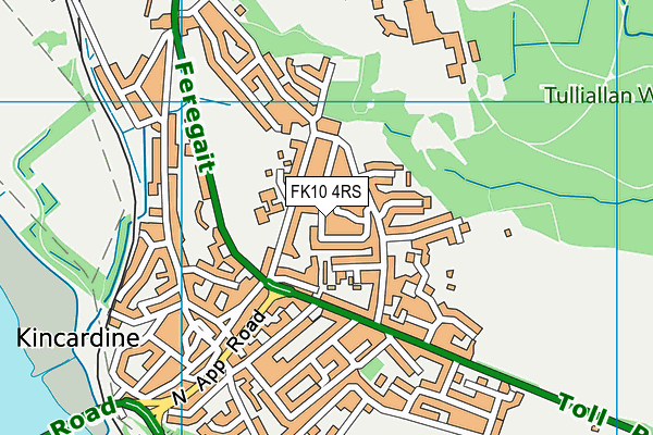 FK10 4RS map - OS VectorMap District (Ordnance Survey)