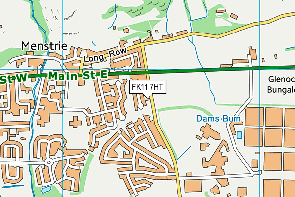 FK11 7HT map - OS VectorMap District (Ordnance Survey)