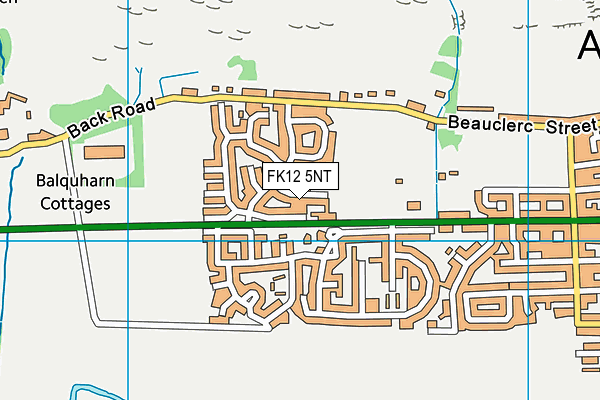 FK12 5NT map - OS VectorMap District (Ordnance Survey)