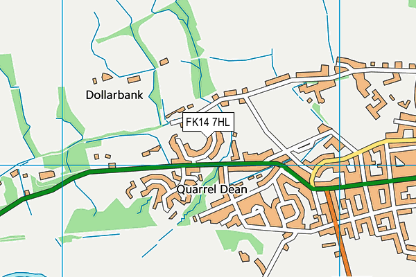 Map of COLLINGWOOD MANAGEMENT SERVICES LTD at district scale