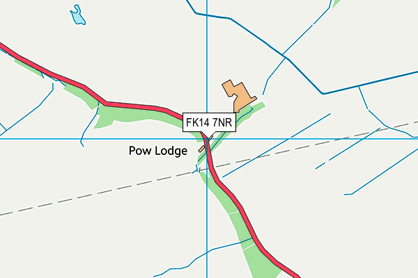 FK14 7NR map - OS VectorMap District (Ordnance Survey)