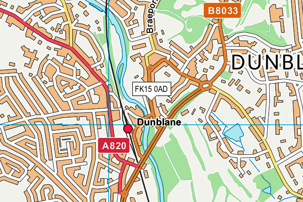 Map of FRESH AS A DAISY (DUNBLANE) LTD at district scale