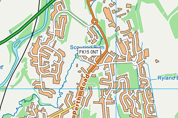 FK15 0NT map - OS VectorMap District (Ordnance Survey)