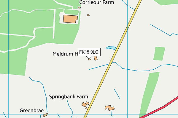 FK15 9LQ map - OS VectorMap District (Ordnance Survey)