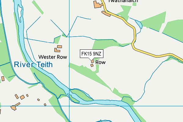 FK15 9NZ map - OS VectorMap District (Ordnance Survey)