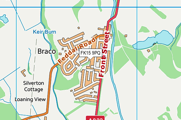 FK15 9PQ map - OS VectorMap District (Ordnance Survey)