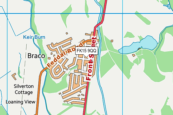 FK15 9QQ map - OS VectorMap District (Ordnance Survey)