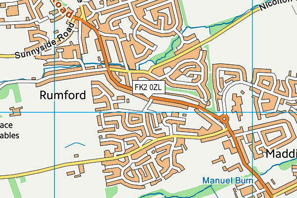 FK2 0ZL map - OS VectorMap District (Ordnance Survey)