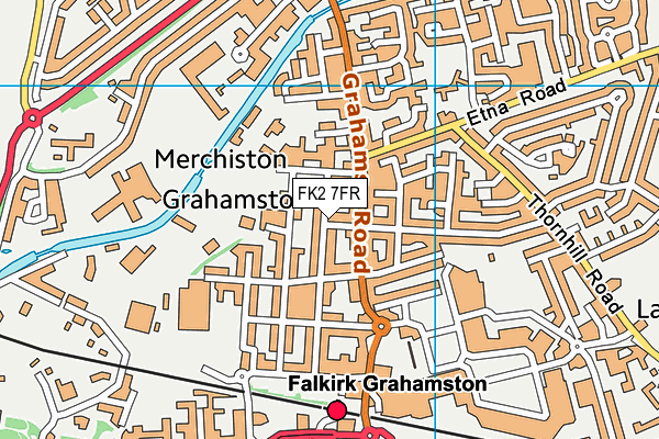 FK2 7FR map - OS VectorMap District (Ordnance Survey)