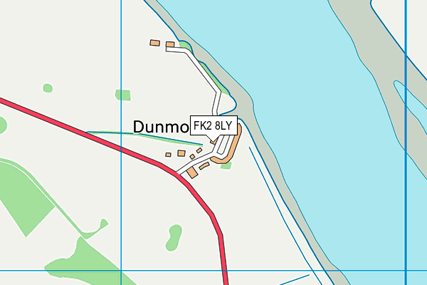 FK2 8LY map - OS VectorMap District (Ordnance Survey)