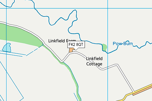 FK2 8QT map - OS VectorMap District (Ordnance Survey)