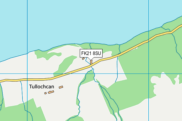 FK21 8SU map - OS VectorMap District (Ordnance Survey)