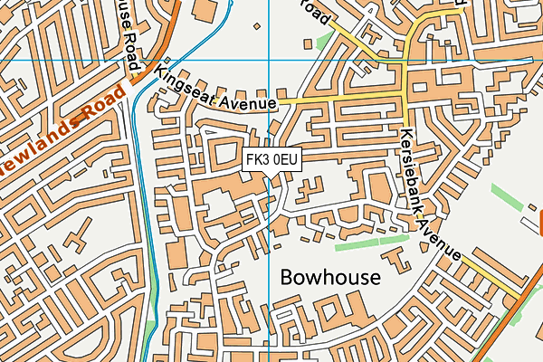 FK3 0EU map - OS VectorMap District (Ordnance Survey)