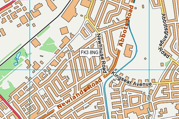 FK3 8NG map - OS VectorMap District (Ordnance Survey)