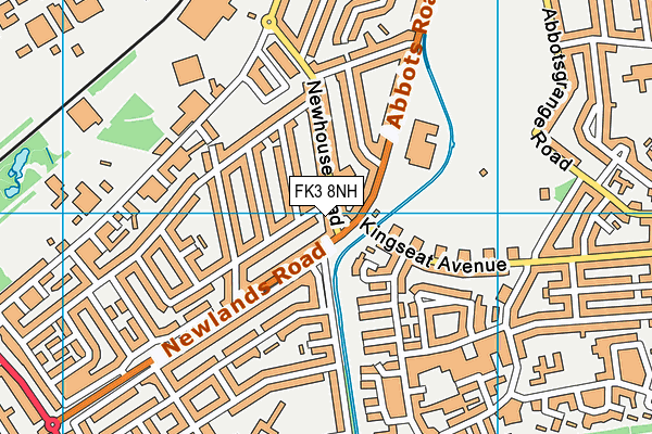FK3 8NH map - OS VectorMap District (Ordnance Survey)