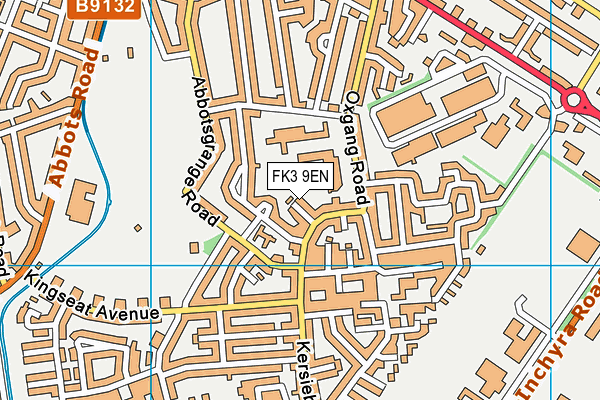 FK3 9EN map - OS VectorMap District (Ordnance Survey)