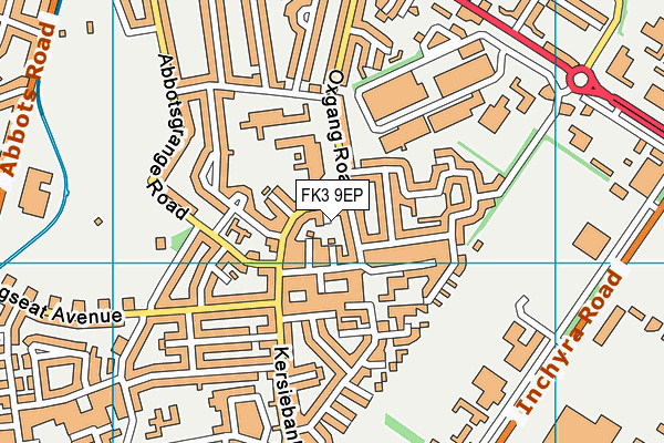 FK3 9EP map - OS VectorMap District (Ordnance Survey)