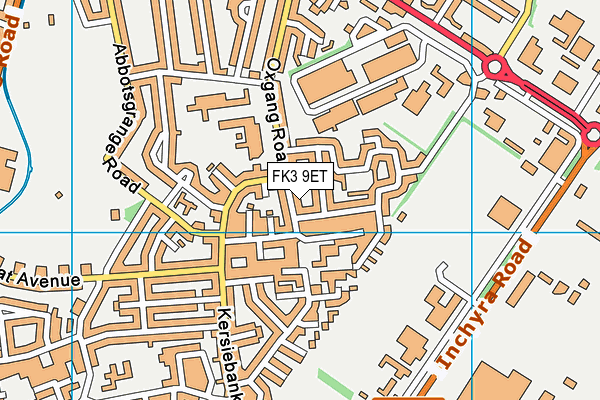 FK3 9ET map - OS VectorMap District (Ordnance Survey)