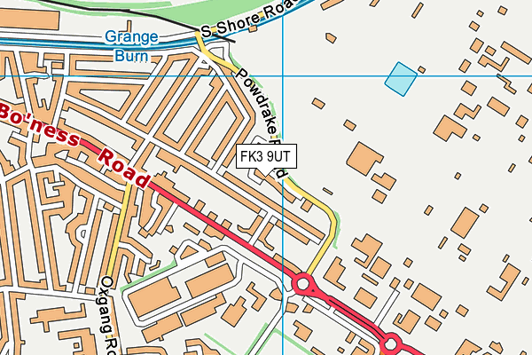 FK3 9UT map - OS VectorMap District (Ordnance Survey)