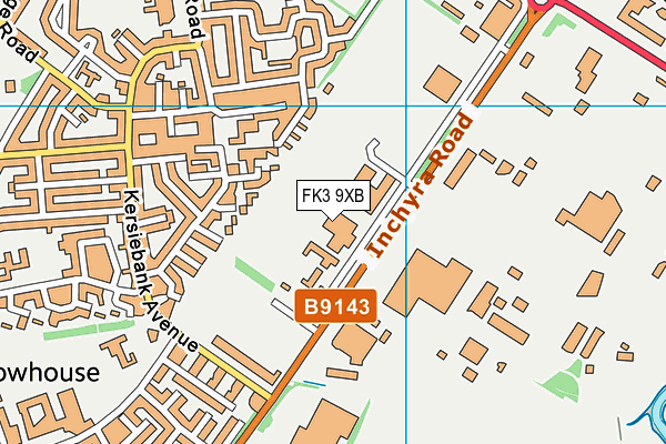 Map of GRANGEMOUTH CHP LIMITED at district scale