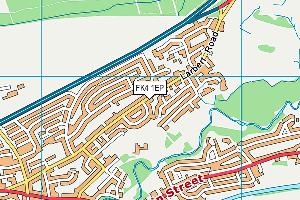 FK4 1EP map - OS VectorMap District (Ordnance Survey)