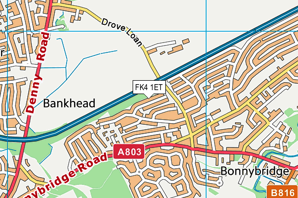 Map of LAUNDRY TECHNICAL SERVICES LTD at district scale