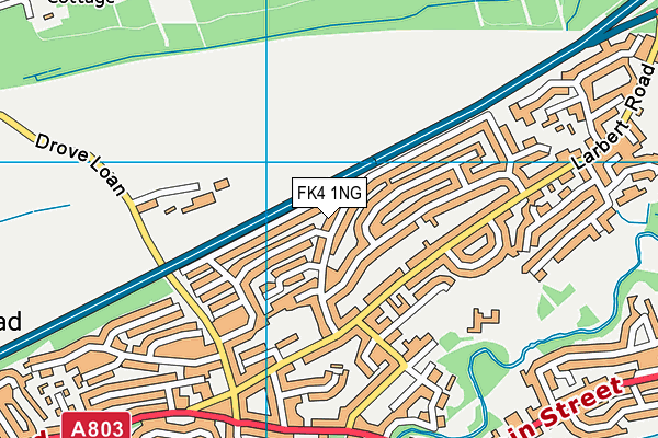 FK4 1NG map - OS VectorMap District (Ordnance Survey)