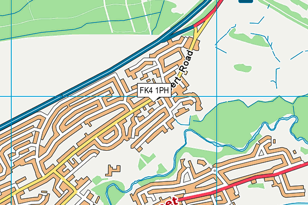 FK4 1PH map - OS VectorMap District (Ordnance Survey)