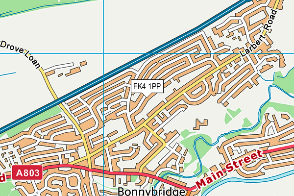 FK4 1PP map - OS VectorMap District (Ordnance Survey)