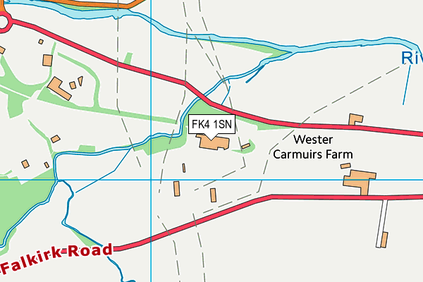 FK4 1SN map - OS VectorMap District (Ordnance Survey)