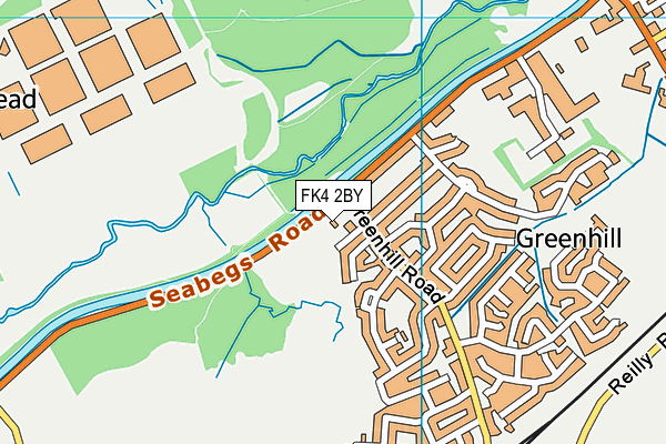 FK4 2BY map - OS VectorMap District (Ordnance Survey)