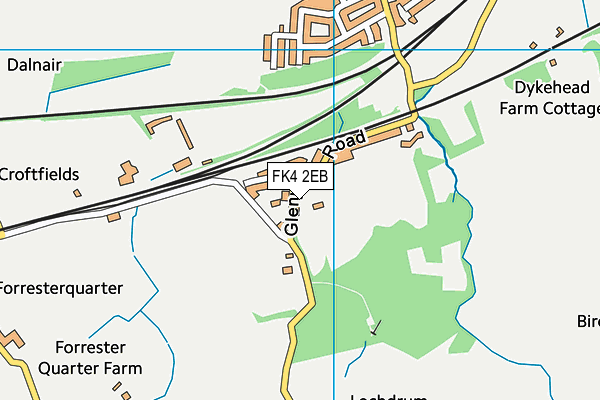 FK4 2EB map - OS VectorMap District (Ordnance Survey)