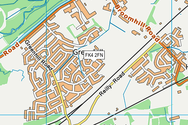 FK4 2FN map - OS VectorMap District (Ordnance Survey)