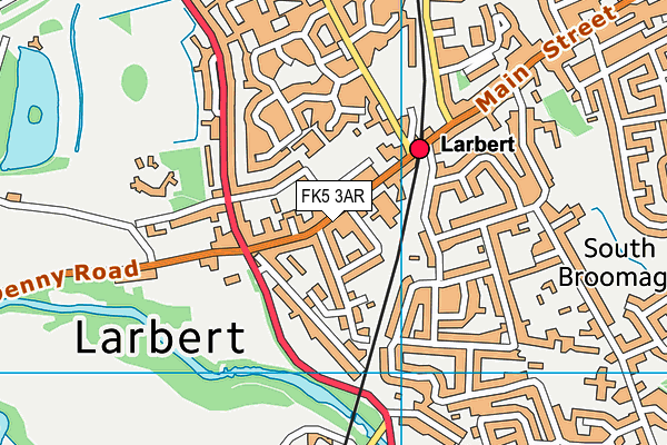 Map of GTR LARBET LTD at district scale