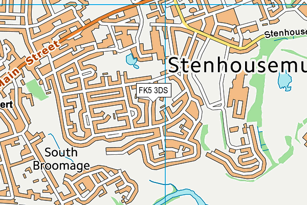 FK5 3DS map - OS VectorMap District (Ordnance Survey)