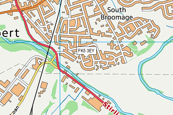 FK5 3EY map - OS VectorMap District (Ordnance Survey)