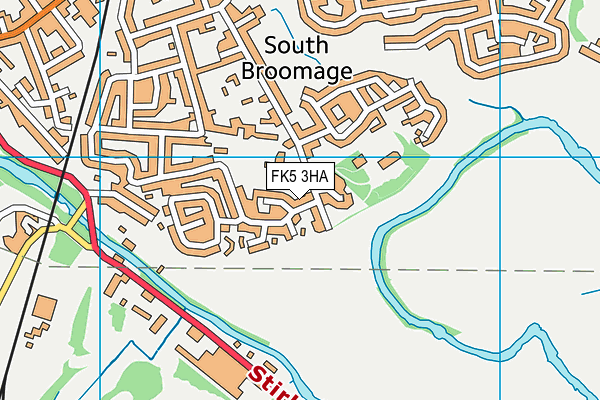 FK5 3HA map - OS VectorMap District (Ordnance Survey)