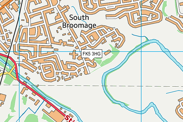 FK5 3HG map - OS VectorMap District (Ordnance Survey)