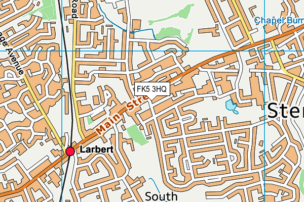 FK5 3HQ map - OS VectorMap District (Ordnance Survey)