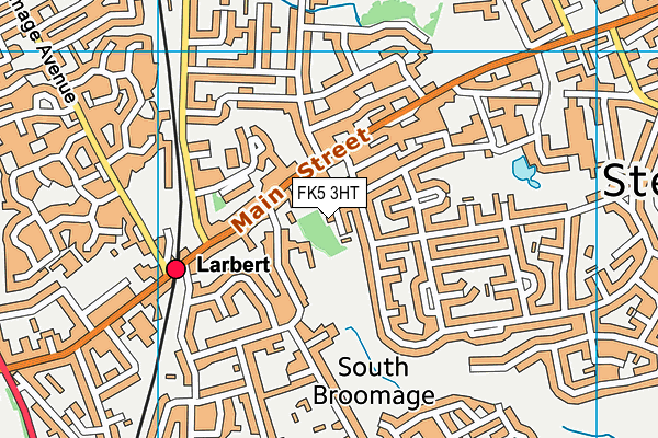 FK5 3HT map - OS VectorMap District (Ordnance Survey)