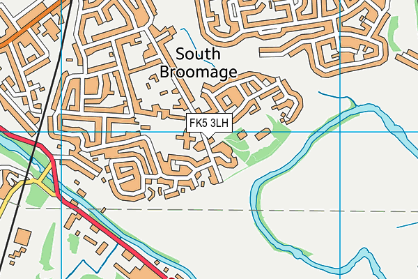 FK5 3LH map - OS VectorMap District (Ordnance Survey)