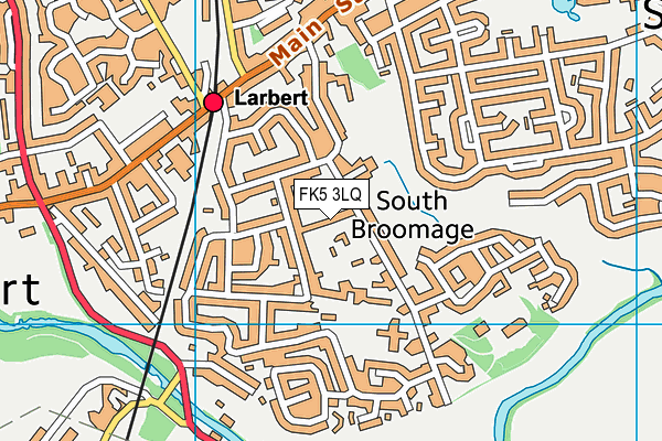 FK5 3LQ map - OS VectorMap District (Ordnance Survey)