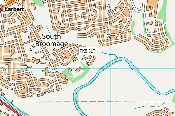 FK5 3LT map - OS VectorMap District (Ordnance Survey)