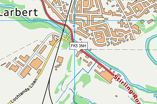 FK5 3NH map - OS VectorMap District (Ordnance Survey)