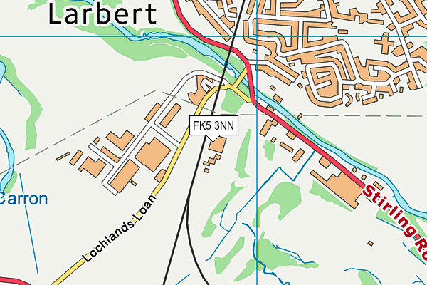 FK5 3NN map - OS VectorMap District (Ordnance Survey)